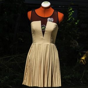 Sexy pleated dress - ModCloth